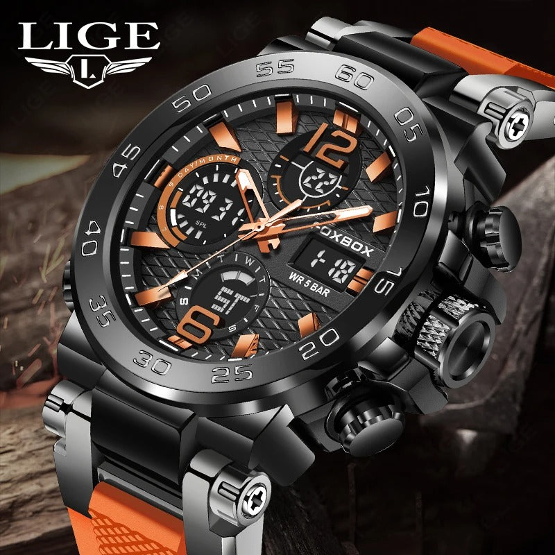 Casual Sports Military Quartz Men Watch