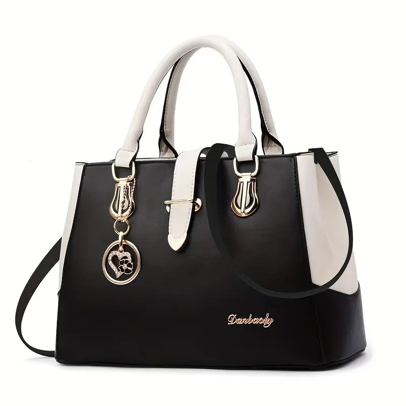 Large Capacity Briefcase, Fashion Shoulder Bag, Business Crossbody Bag