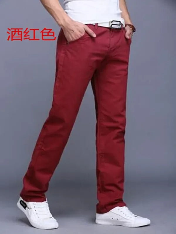 Men’s Cotton Slim Fit Chino Pants