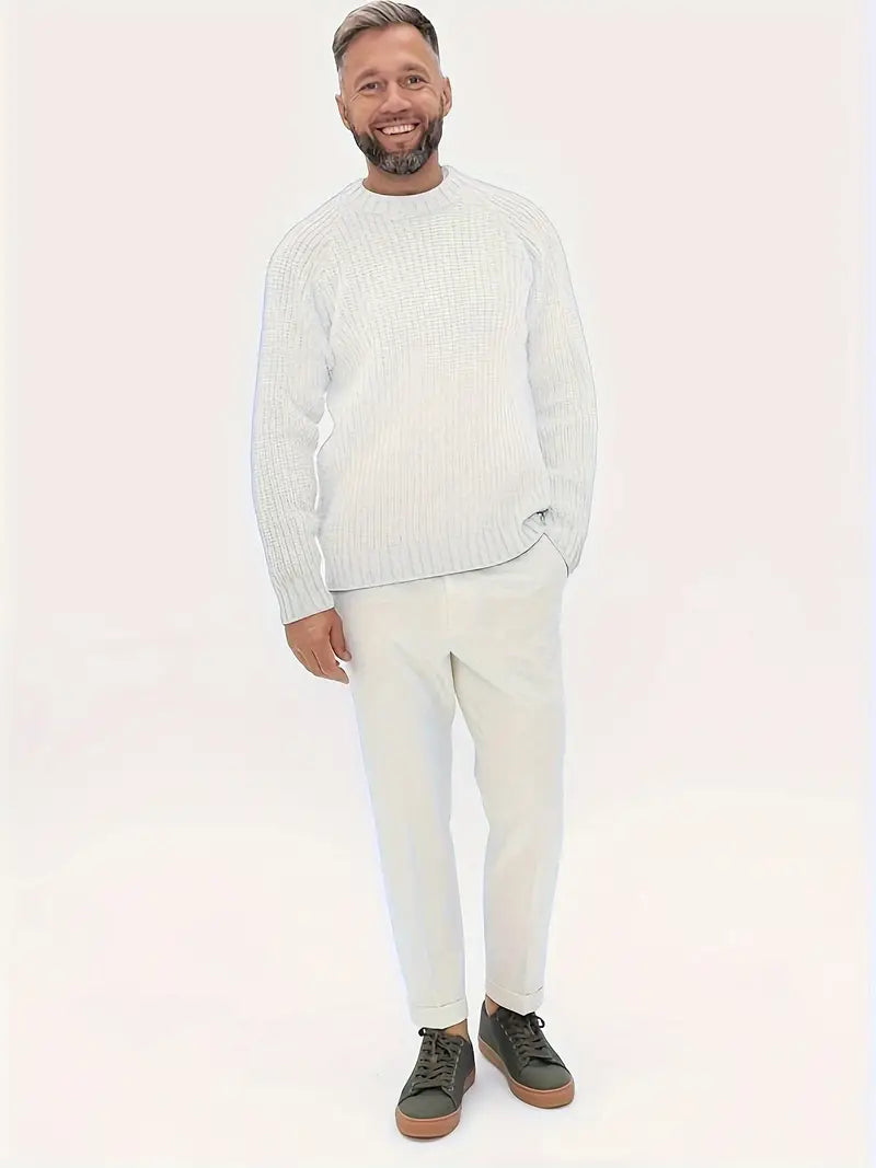 Non-Pilling Knit Sweater
