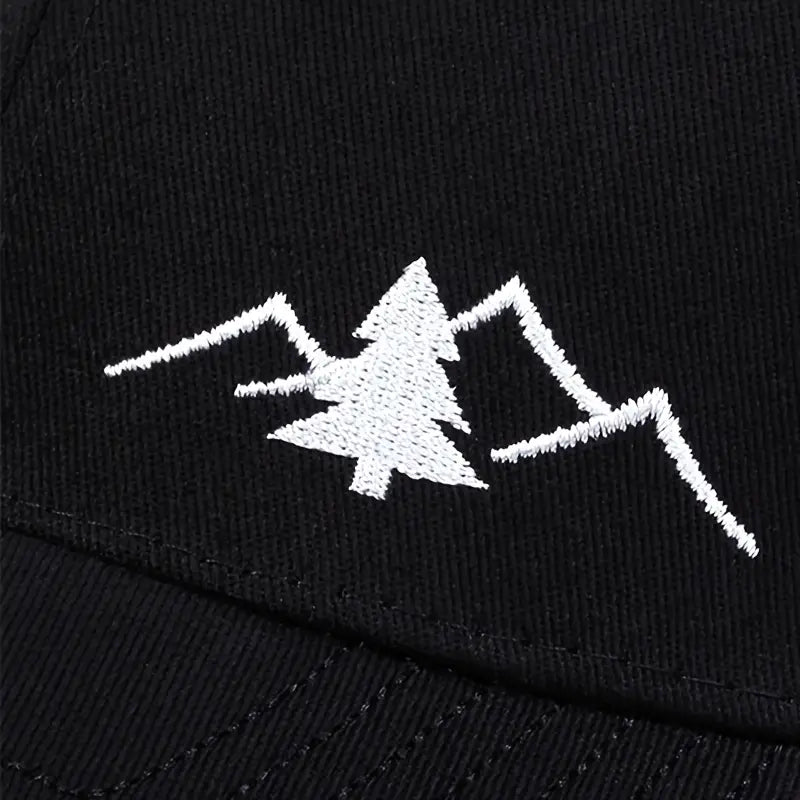 Men's Mountain Embroidered Mesh Cap