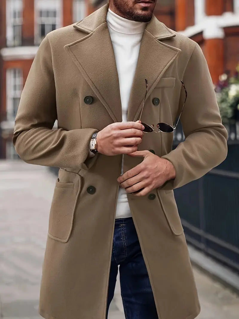 Men's Casual Long Sleeve Blazer with Pockets