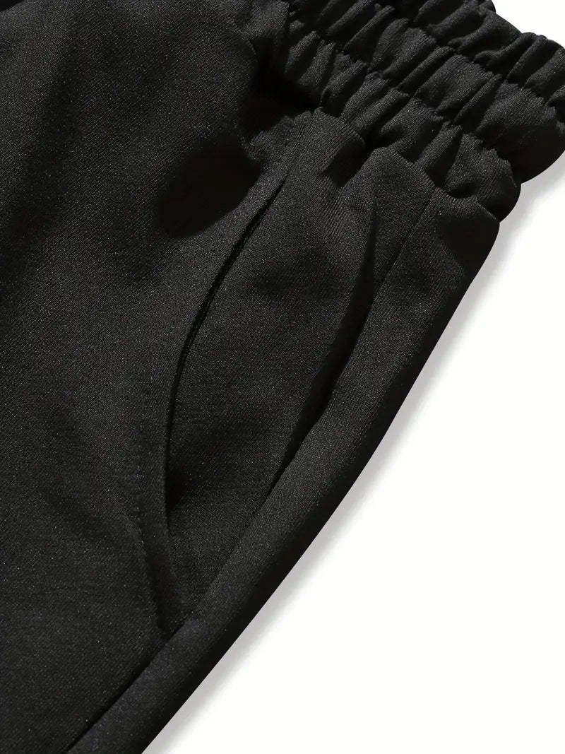 Men's Comfortable Letter Print Shorts