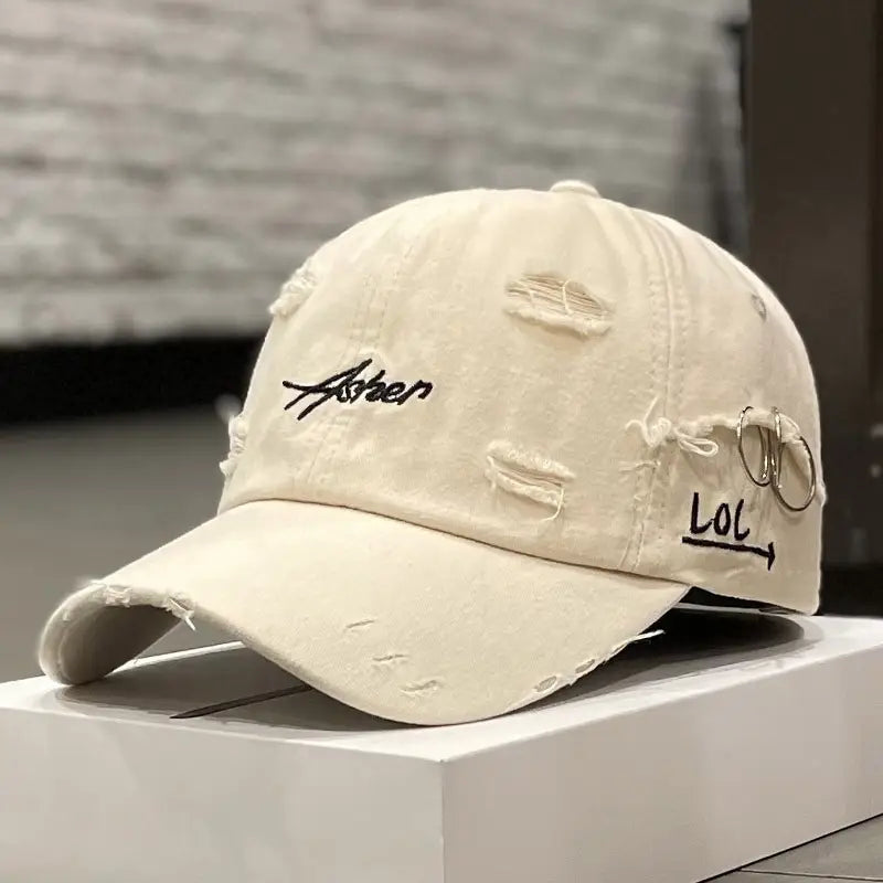 Retro Embroidered Baseball Cap