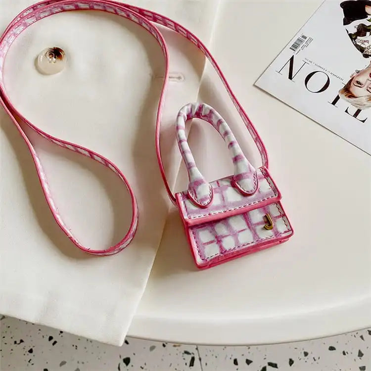 Wholesale Women Fashion Color Blocking Mini Crossbody Bag