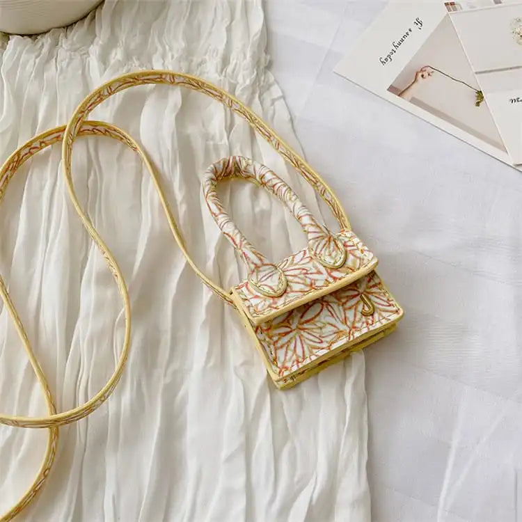 Wholesale Women Fashion Color Blocking Mini Crossbody Bag