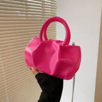 Wholesale Women Fashion Crease Clouds Mini Crossbody Bag