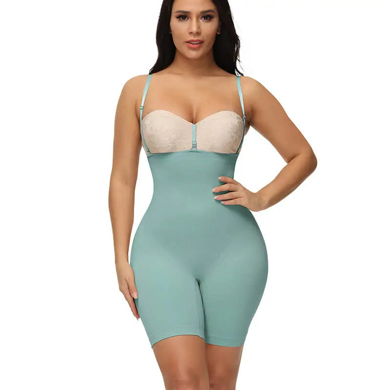 Women Fashion Solid Color Non-marking Stretch Body Shaper