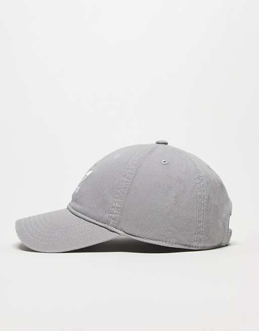 Adidas Originals Relaxed Snapback Cap In Gray