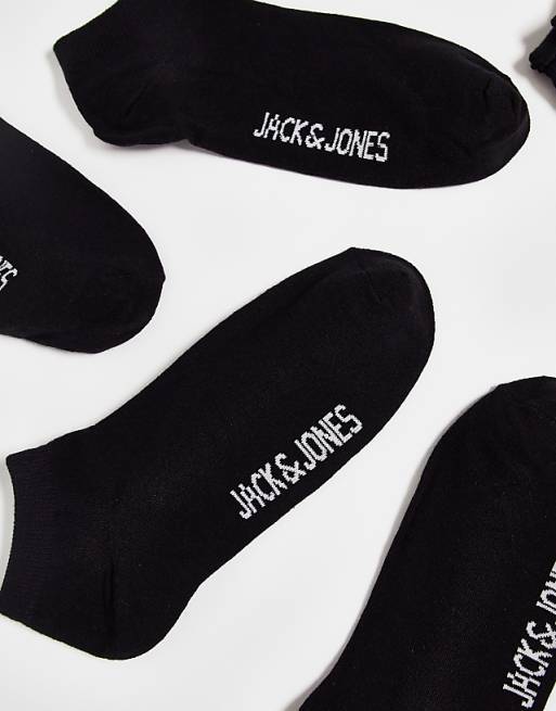 Men Jack & Jones 10 pack socks in black