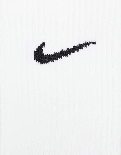 Men Nike Training Everyday Plus Cushioned 3 pack crew socks in white