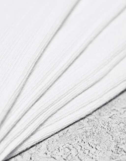 Men Weekday noah 3-pack socks in white