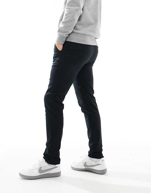 Asos Design Skinny Chinos In Black