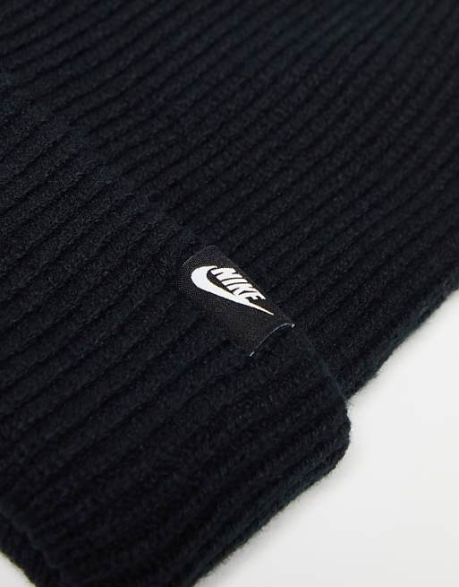 Nike Peak Beanie In Black