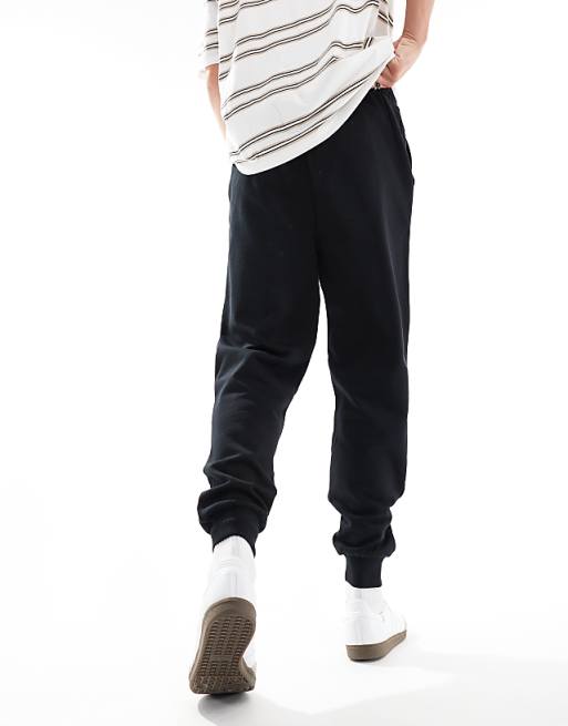 Trousers Asos Design Essential Tapered In Black