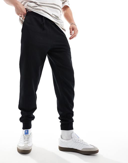 Trousers Asos Design Essential Tapered In Black