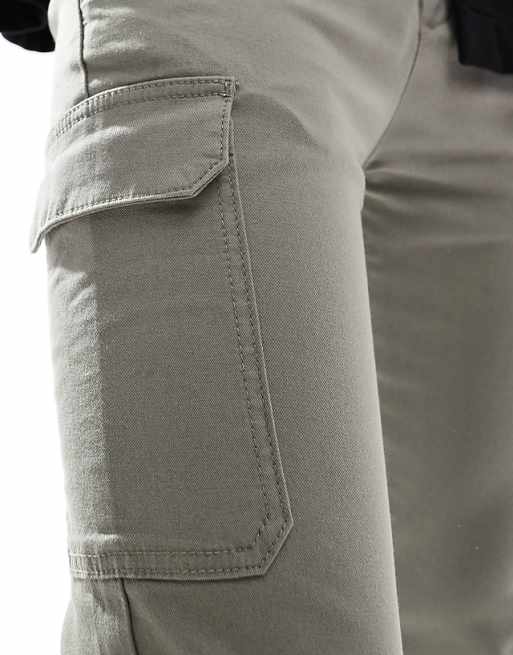 Chino Asos Design Skinny Pants In Gray