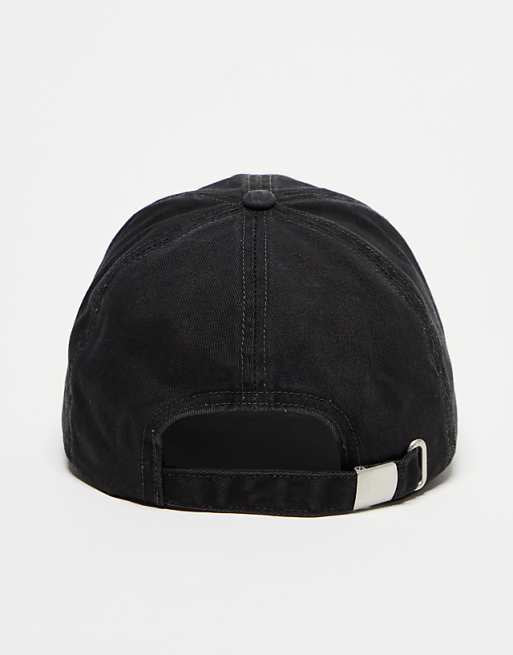 Reclaimed Vintage Logo Cap In Black