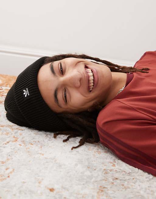 Adidas Originals Terrace Beanie In Black