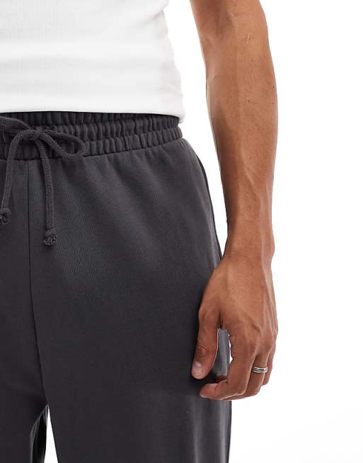 Trousers Asos Design Essential Oversized In Charcoal
