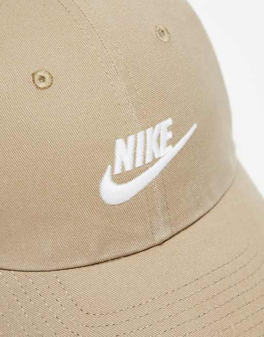 Nike Futura logo cap in khaki