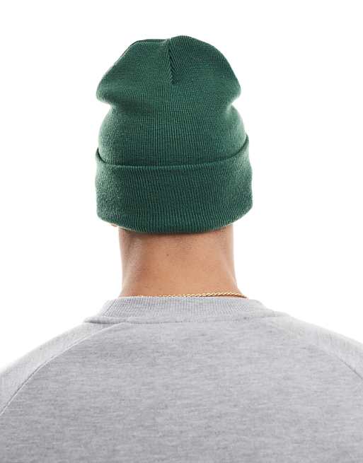 Nike Futura Logo Beanie In Dark Green