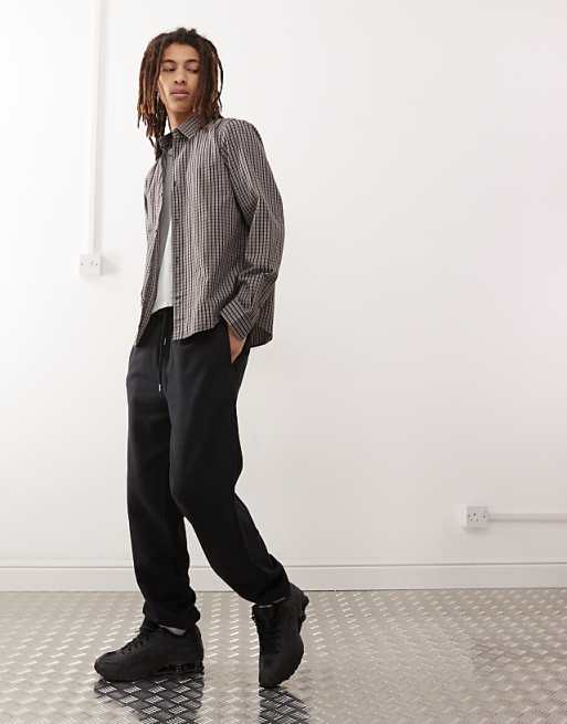 Trousers Collusion In Black