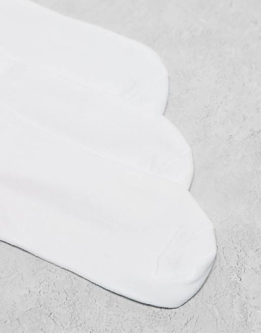 Men COLLUSION X logo socks 3 pack in white
