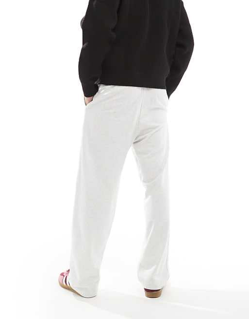 Trousers Jack & Jones Loose Fit Wide Leg In Light Gray