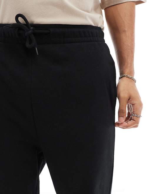 Trousers Jack & Jones Loose Cuffed In Black
