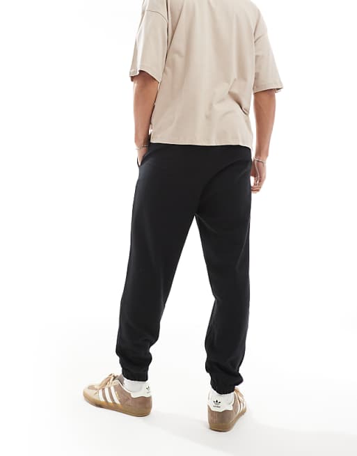 Trousers Jack & Jones Loose Cuffed In Black