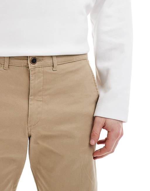 Chino Jj Rebel Loose Fit Chinos In Beige