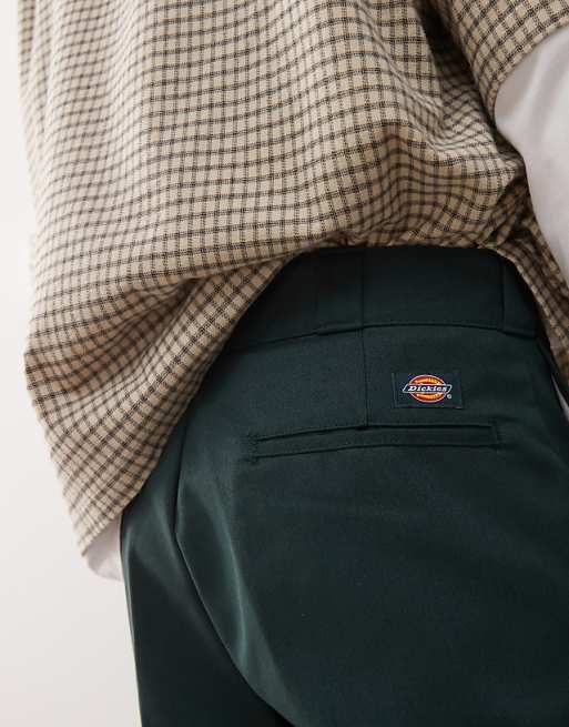 Chino Dickies 874 Straight Leg Work Pants In Dark Green