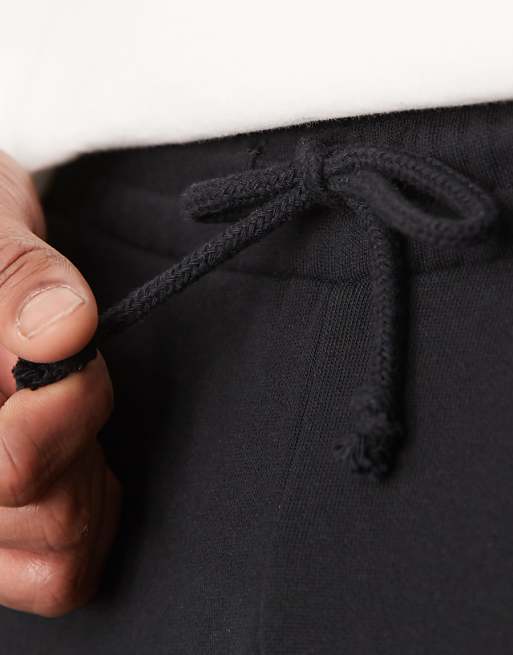 Trousers Asos Design Essential Straight Leg In Black