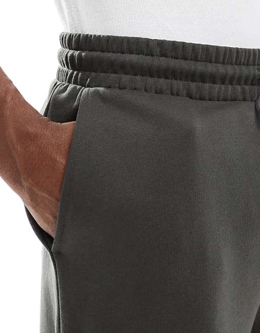 Trousers Asos Design Essential Straight Leg In Khaki
