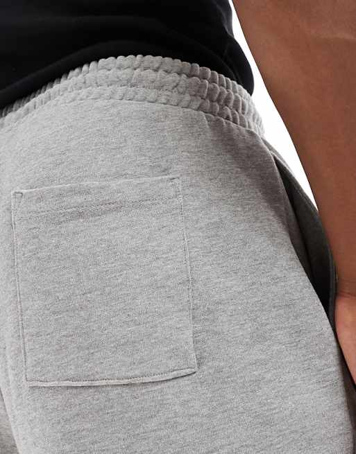 Trousers Asos Design Essential Oversized In Heather Gray
