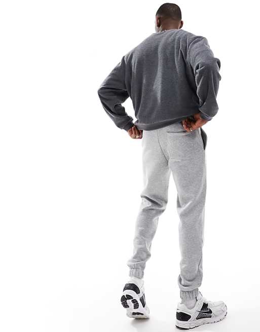 Trousers Jj Rebel Slim Fit In Gray
