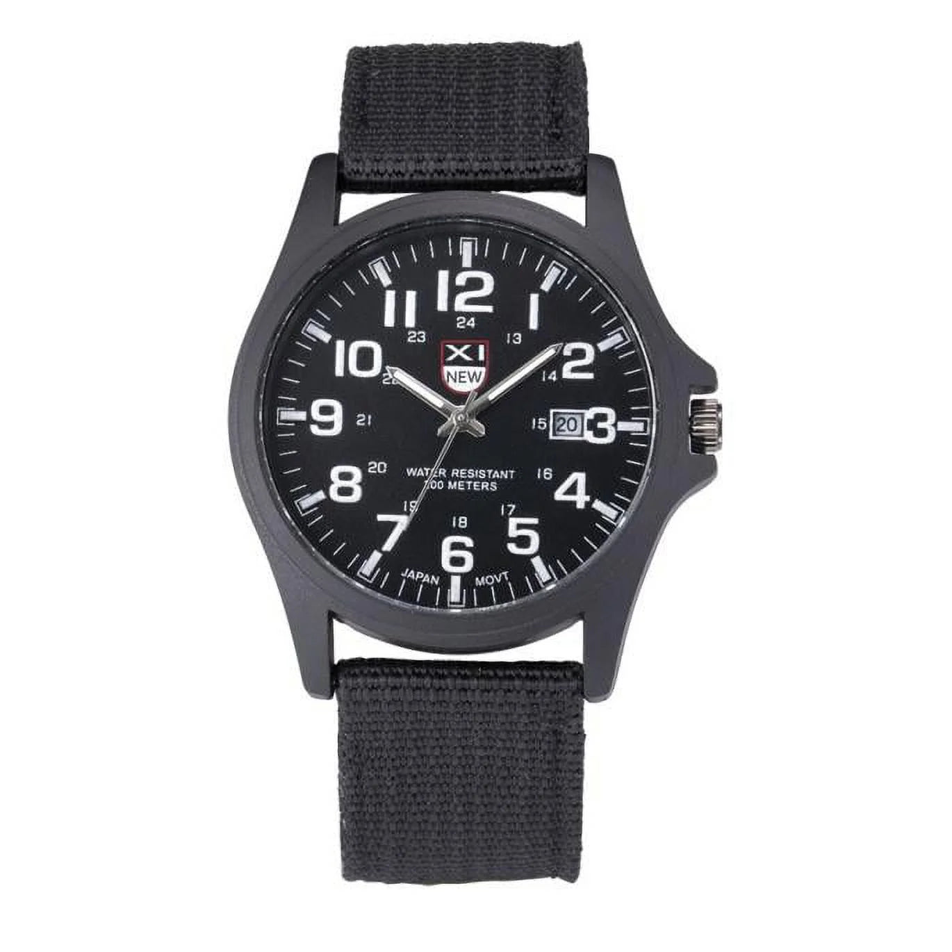 TIHLMK Watches for Men Mens Date Stainless Steel Military Sports Analog Quartz Army Wrist Watch