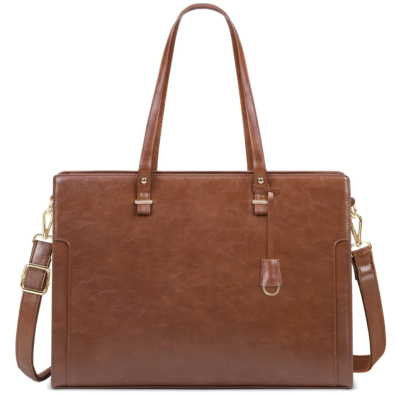Women, TSA-Compliant Waterproof Business Office Handbag with Polyester Lining