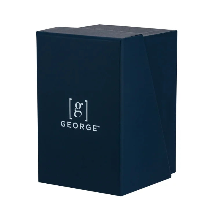 George Men's Casual Watch with Champagne Dial and Two Tone Metal Bracelet
