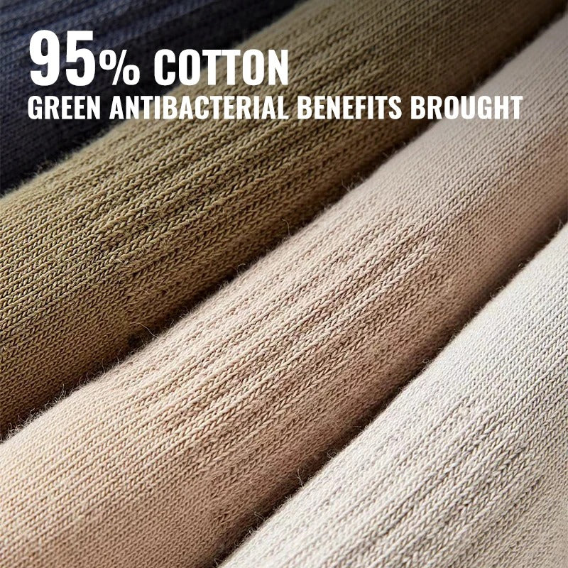 Men’s Long Cotton Socks – 5 Pairs