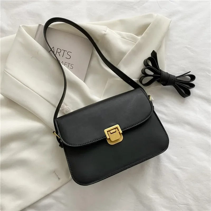 Vintage Preppy Envelope Shoulder Bag