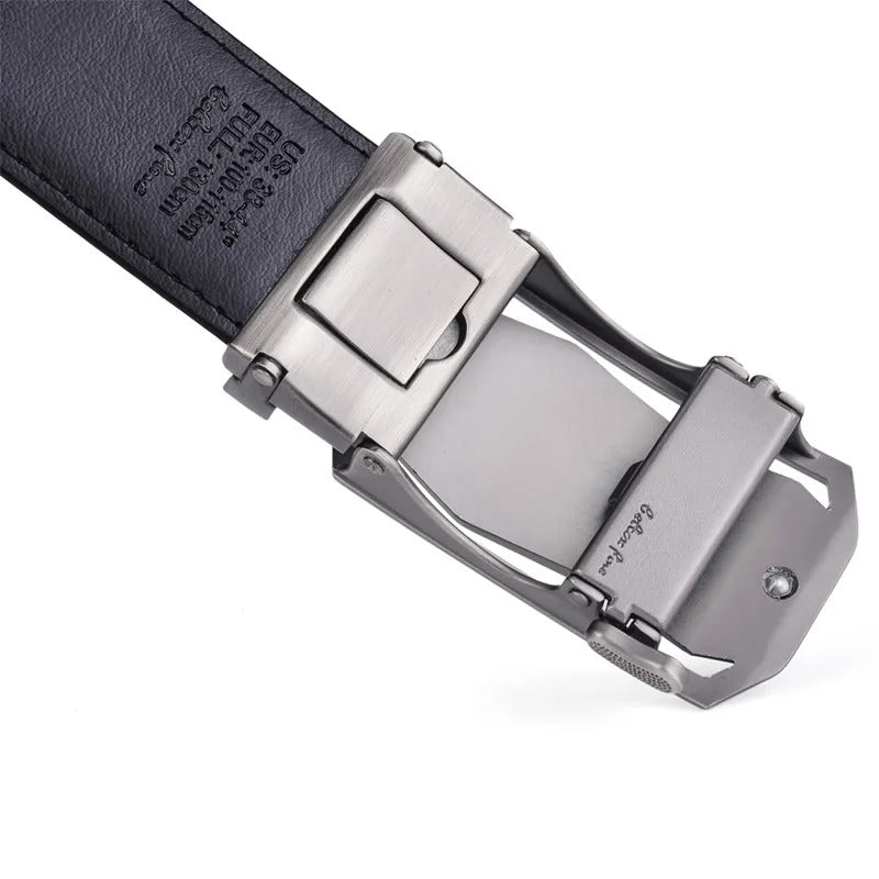 Men's Leather Ratchet Belt – 120cm