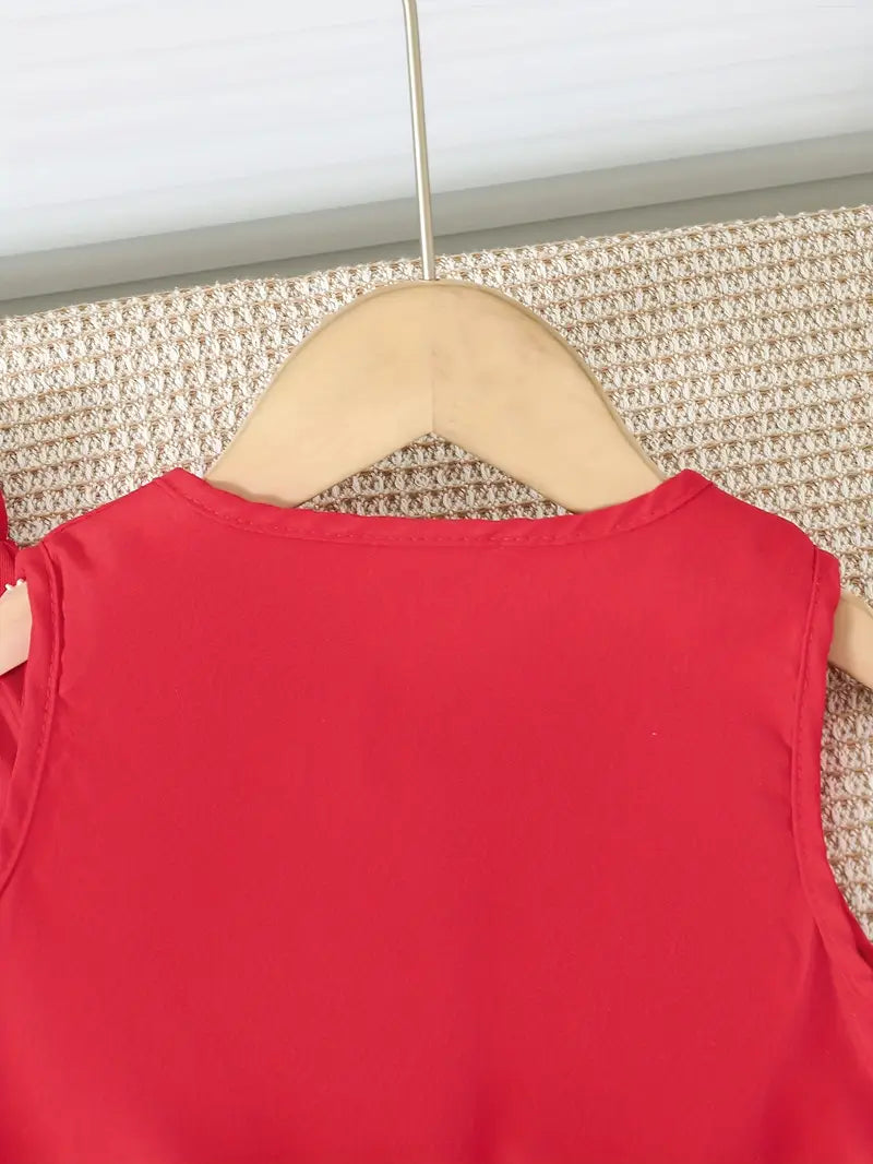 Girls' Elegant Two-Piece Set