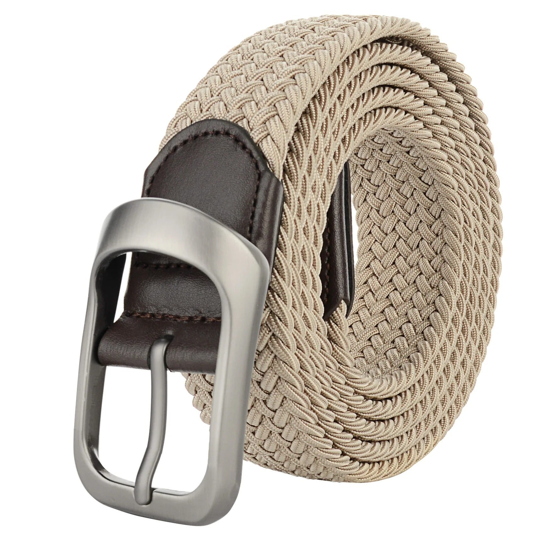 Drizzte Plus Size Elastic Braided Belt – 110cm