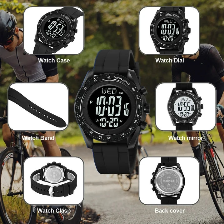 SKMEI Mens Digital Watch Sports Military Watches Waterproof Outdoor Chronograph Wrist Watches Men
