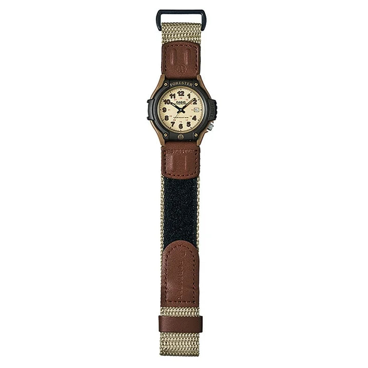 Casio Men's Tan Nylon Strap Wristwatch Model