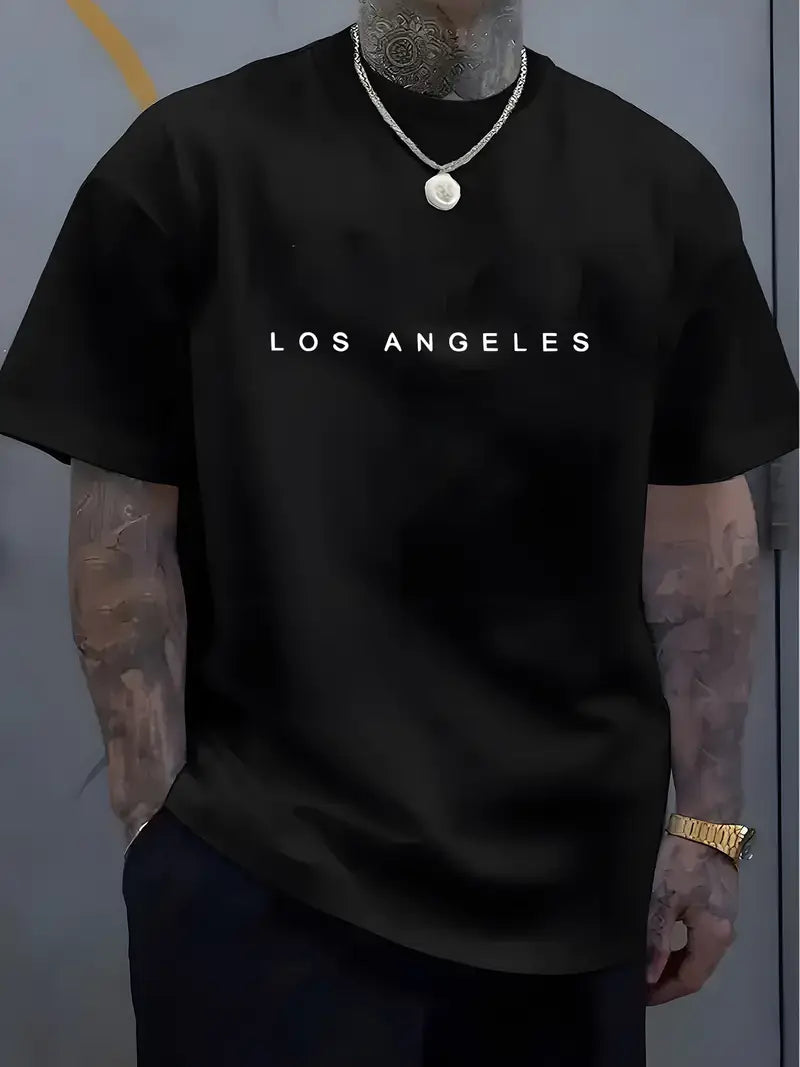 Men'S Trendy Round-Neck T-Shirt