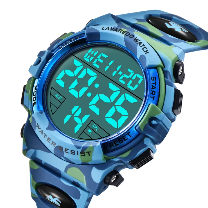 Watches for Man Digital Watches Waterproof Sport Watch with LED Backlight, Running Sports Digital Watch Gifts for Man Father's Day Gift