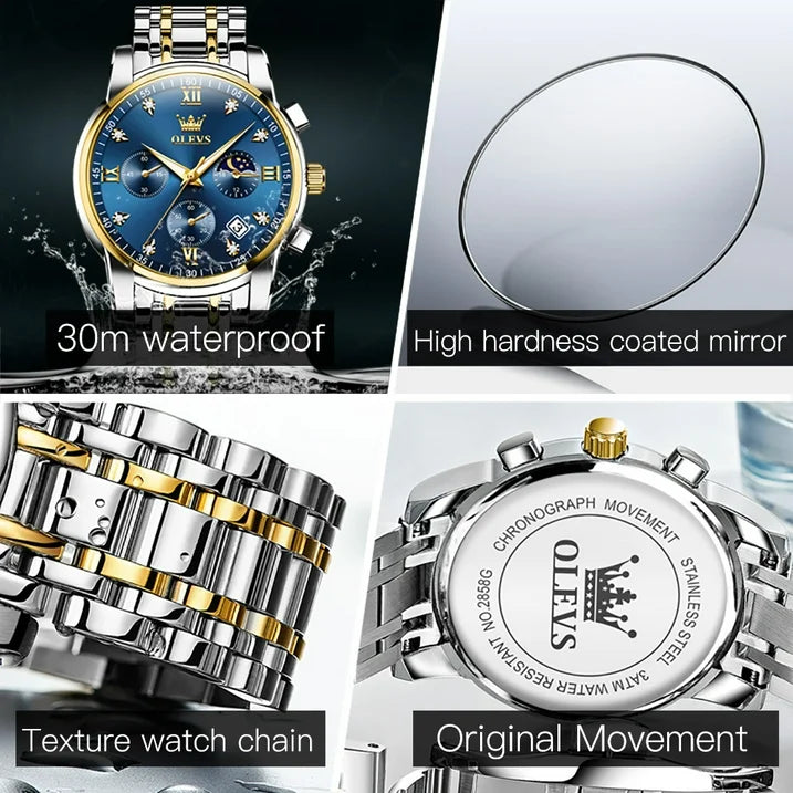OLEVS Watches for Men, Mens Watches Gifts for Men